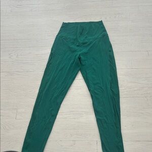 Green aerie leggings